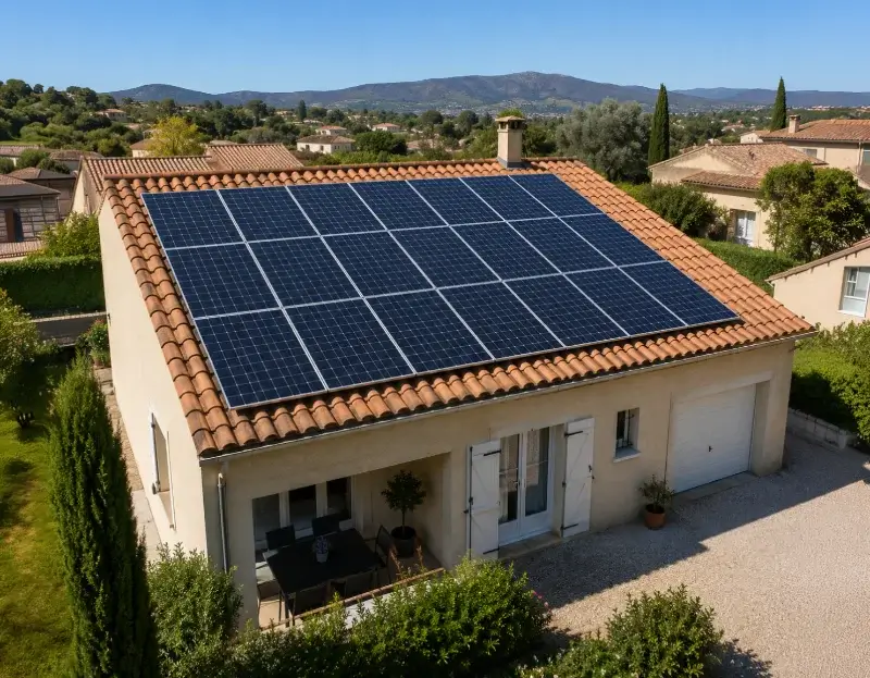 Prime à l'autoconsommation panneaux solaires Le Frêche — aide financière de l'État